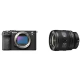 Sony Alpha 7C II | Spiegellose Vollformatkamera mit SEL1625G (kompakt, 33 MP, Echtzeit-Autofokus, 10 BPS, 4K Video, neigbarer LCD-Touchscreen) Schwarz