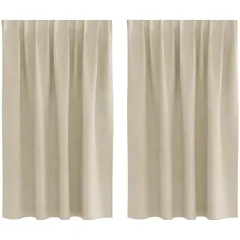 vidaXL vidaXL, Vorhang, Gardinen (140 x 140 cm)