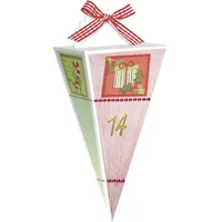 Ursus Adventskalender-Set Geschenkboxen blanko Chiara 7,5x20x7,5cm