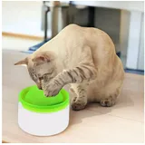 KEINerlei® Katzen-Futterspender Trinkbrunnen für Katzen 1,5 L Automatisch Haustiere Katzenbrunnen grün