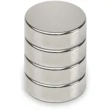 Maul Neodym-Scheibenmagnet, 15 mm 4,5 kg, Silber