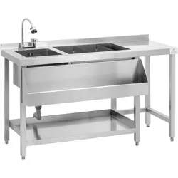Cocktail-Station - mit Eisbehälter und Flaschenhalter - Royal Catering RCBT-01