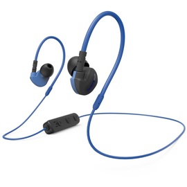 Hama Freedom Athletics HiFi In Ear Kopfhörer Bluetooth® Stereo Schwarz/Blau