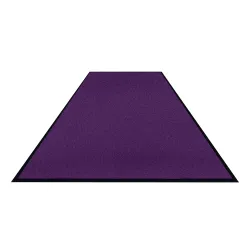 Schmutzfangmatte Colorstar, dunkellila, waschbar, glatter Rücken 746085115150-C32 , Maße (B x T): 85 x 115 cm