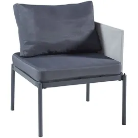 casa.pro Accettura Gartenmöbelset 3-tlg. grau