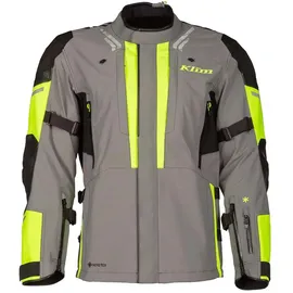 Klim Latitude Textiljacke Gore-Tex - Grau/Schwarz/Neon-Gelb / S