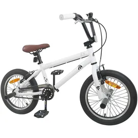 vidaXL BMX 18 Zoll weiß