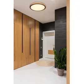 GLOBO Lighting Deckenleuchte 1 x 12,0 W rund schwarz