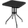 Mojawo Bistrotisch 60 x 60 x 0 cm Schwarz