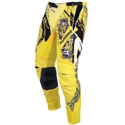 Acerbis Crazy Top Poker Motocross Hose, schwarz-gelb, Größe 28 für Männer