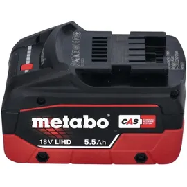 Metabo AS 36 18 L 20 PC Akku Nass Trocken Sauger 36 V ( 2x 18 V ) 20 L + 2x LiHD Akku 5,5 Ah - ohne Ladegerät