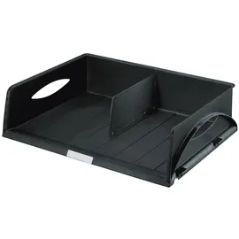 Leitz Leitz, Ablagekorb Jumbo, A3 quer, Polystyrol, schwarz Packung mit 6 Stück