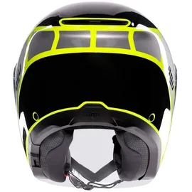 AGV Irides Davao, Jethelm - Schwarz/Grau/Neon-Gelb / XXL