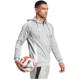 Adidas Tiro24 Training Kapuzenpullover - Team Mid Grey / White - L