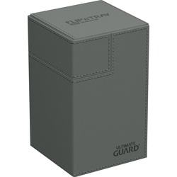 Ultimate Guard Kartenbox Flip`n`Tray XenoSkin Monocolor 100+ Grau