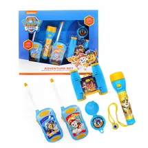 Joy Toy - Paw Patrol Adventure Set 5 TLG. - Walkie Talkies, Fernglas, Kompass und Taschenlampe (Batterien Nicht enthalten) in Geschenkpackung - 38,6x5,5x28,7 cm, bunt