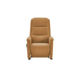 Hukla Fernsehsessel Dean Mikrofaser 70 x 105 x 88 cm Gelb elektrisch
