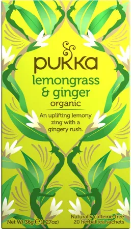 Pukka Lemongrass Ginger Bio 20 Teebeutel