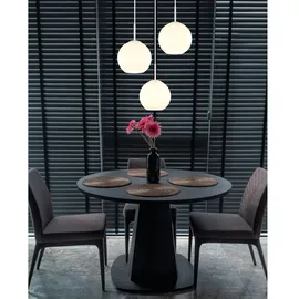 GLOBO Hängeleuchte 3-flg. 120 cm rund/Weiß/Metall