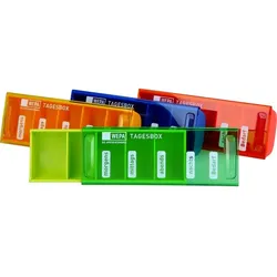 WEPA Tagesbox UV-Schutz+ farbig sortiert 1 St.