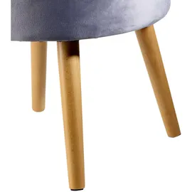 Echtwerk Milo Mikrofaser 43 x 43 x 59 cm grau