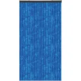 BestLivings Flauschvorhang Sondergröße - Breite: 140cm - Länge: 250cm, Blau