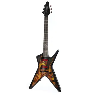 J & D J&D V-200 S Skeleton E-Gitarre, ML-Style, Linde-Korpus, Ahorn, 22 Bünde