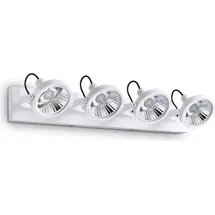 Ideal Lux Glim 4-flammig weiß Metall