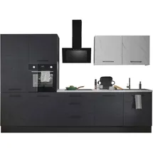 BASIC by Balculina Küchenzeile Yorki 320 cm schwarz