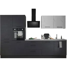 BASIC by Balculina Küchenzeile Yorki 320 cm schwarz