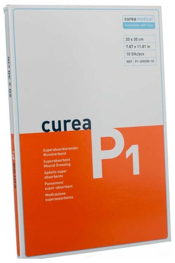 CUREA P1 Pansement superabsorbant 20 x 30 cm stérile 10 pc(s) pansement(s)