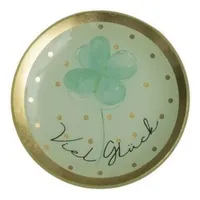 Giftcompany Dekoteller Love Plates Rund 10 cm mint