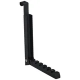 Relaxdays Türhaken 2 x Klapphaken Schwarz