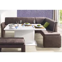 exxpo - sofa fashion Eckbank »Cortado«, Frei im Raum stellbar, braun, Sitzbänke, 87902105-0 B/H/T: 157 cm x 89 cm x 244 cm
