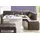 exxpo - sofa fashion Eckbank »Cortado«, Frei im Raum stellbar, braun, Sitzbänke, 87902105-0 B/H/T: 157 cm x 89 cm x 244 cm