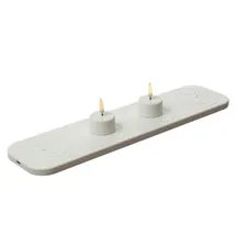 uYuni LED Mini Teelichter 2 St. weiß