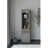 Set One by Musterring Standvitrine Reno 48 x 42 x 185 cm Grau