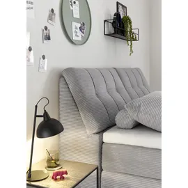 Set One by Musterring Boxspringbett Fairfield 160 x 200 cm Stoff Dove