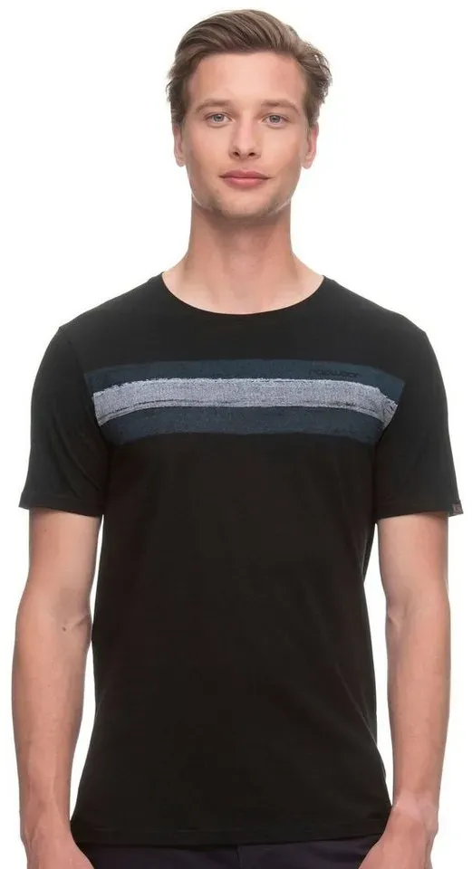 Ragwear T-Shirt - Shirt kurzarm - HAKE ORGANIC GOTS schwarz S
