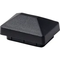 Pfostenkappe BLÄSER Trapez 6 x 4 cm schwarz