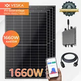 veska Balkonkraftwerk Photovoltaik 1660 W