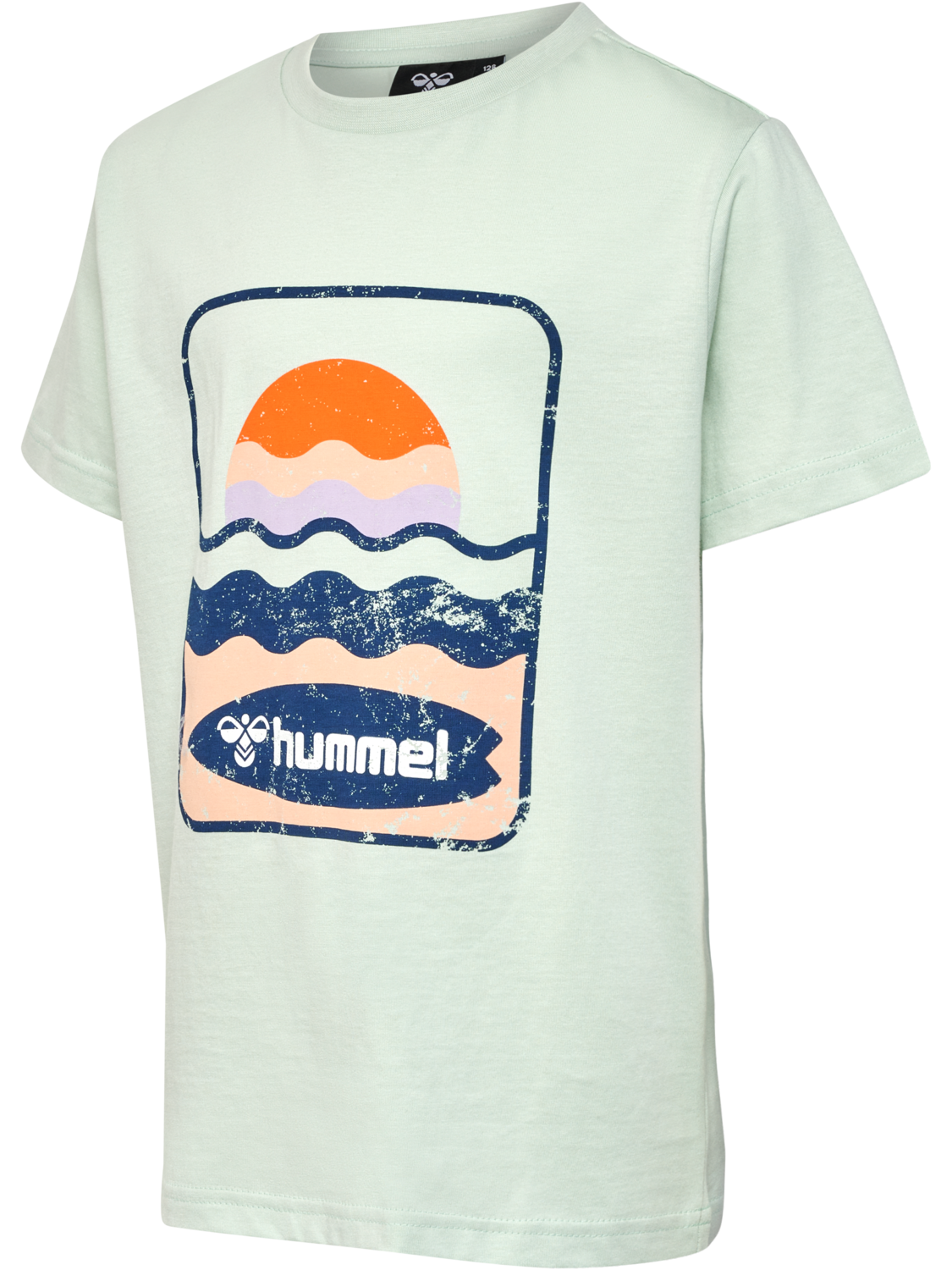 Hmlsonni T-shirt S/S - Blau - 134