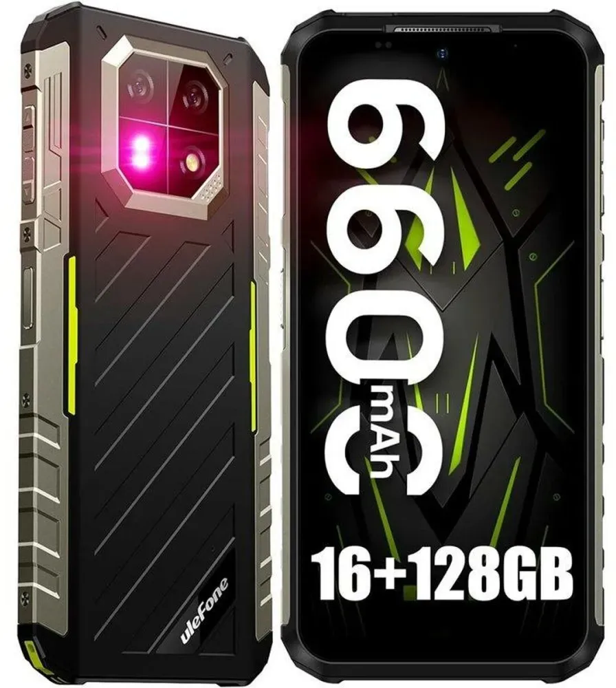 Smartphone Ulefone Armor 22 grün 8 GB RAM 6,59