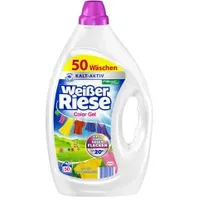 Weißer Riese Colorwaschmittel Gel 2,25 Liter 50 WL