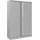 Phoenix Stahlschrank SCL1491GGK grau 91,5 x 37,0 x 140,0 cm, zerlegt