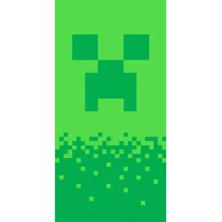 Strandtuch / Badetuch Minecraft Digital Creeper