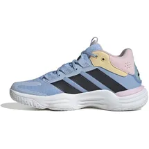 adidas Damen Courtstabil Indoor Shoes Sportliche Schuhe, Cloud White/Bright Royal/Team Solar Orange, 48 EU