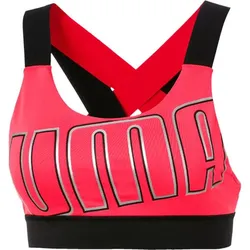 PUMA Damen Sport-BH Feel It, IGNITE PINK-BRIGHT ROSE, XS