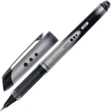 Pilot Pen PILOT V-BALL GRIP 07 Tintenroller schwarz/silber 0,4 mm, Schreibfarbe: schwarz