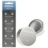 Absina Knopfzelle 377 1.55 V 10 St. Silberoxid